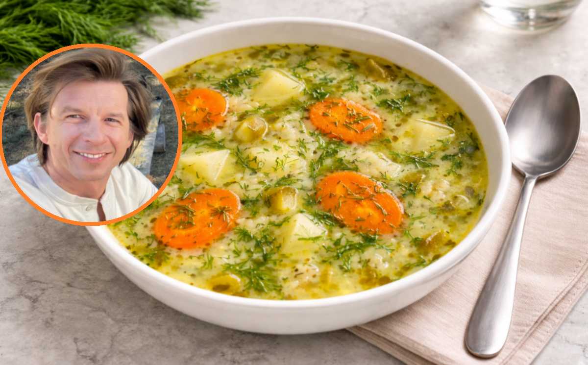 zupa ogórkowa Karola Okrasy