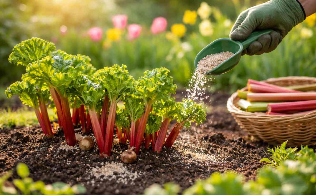 Pielęgnacja rabarbaru