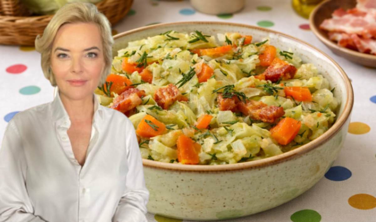 przepis Moniki Richardson na młodą kapustę zasmażaną