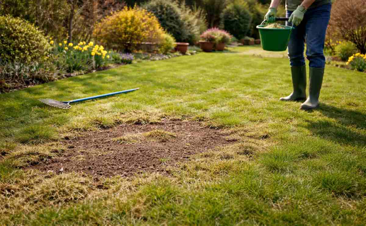 Jak uratować trawnik po zimie