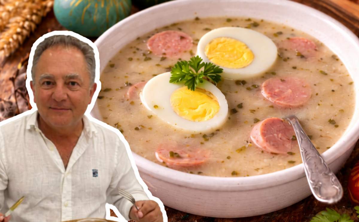 Przepis Roberta Makłowicza na żurek