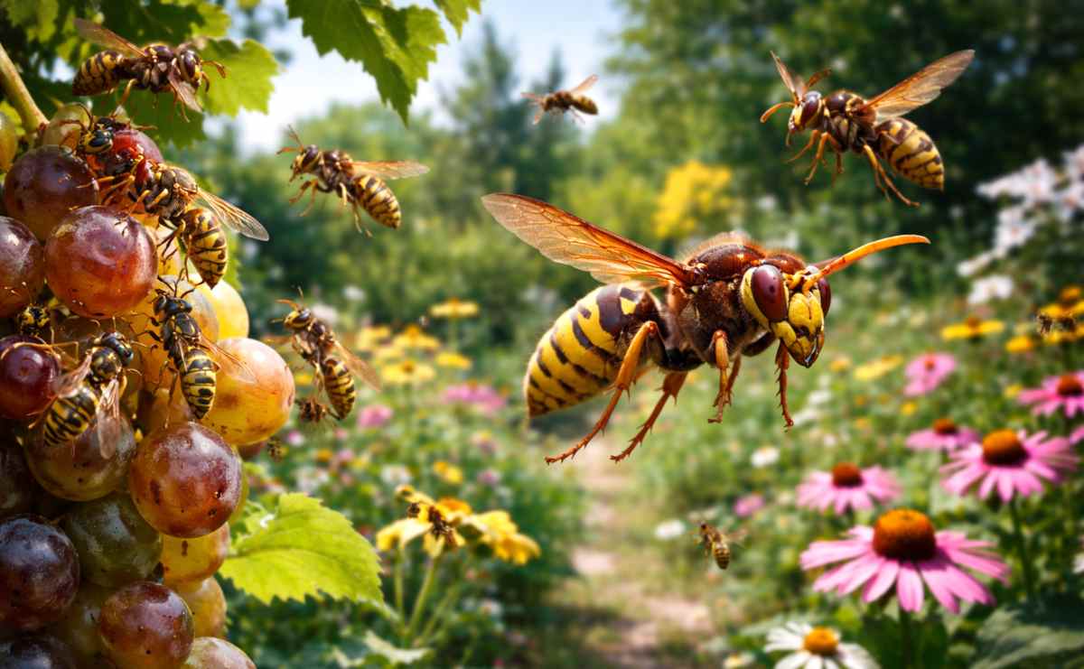 Jakie rośliny zwabiają osy i szerszenie do ogrodu