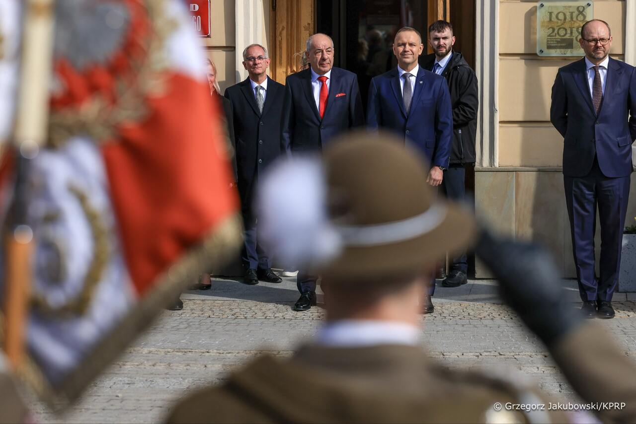 Prezydenci Węgier i Polski w Przemyślu