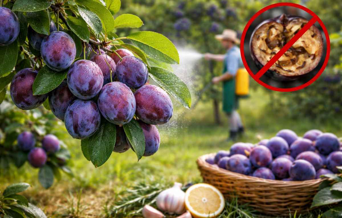 Naturalna ochrona śliwek 