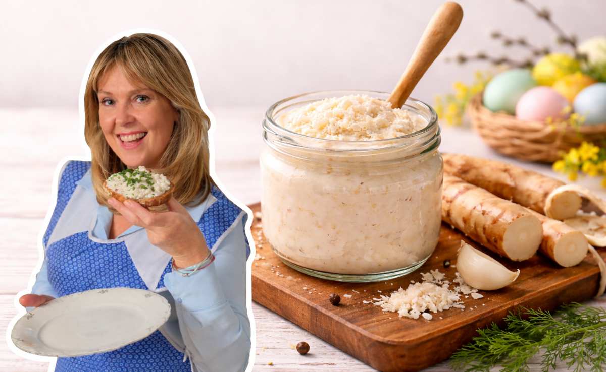 Przepis Ewy Wachowicz na wielkanocny chrzan