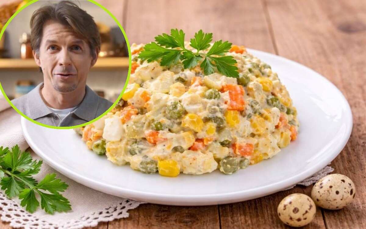 Przepis Karola Okrasy na sałatkę jarzynową