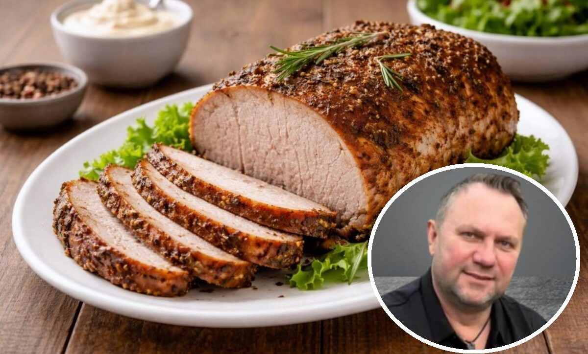 Przepis Tomasza Strzelczyka na pieczony schab