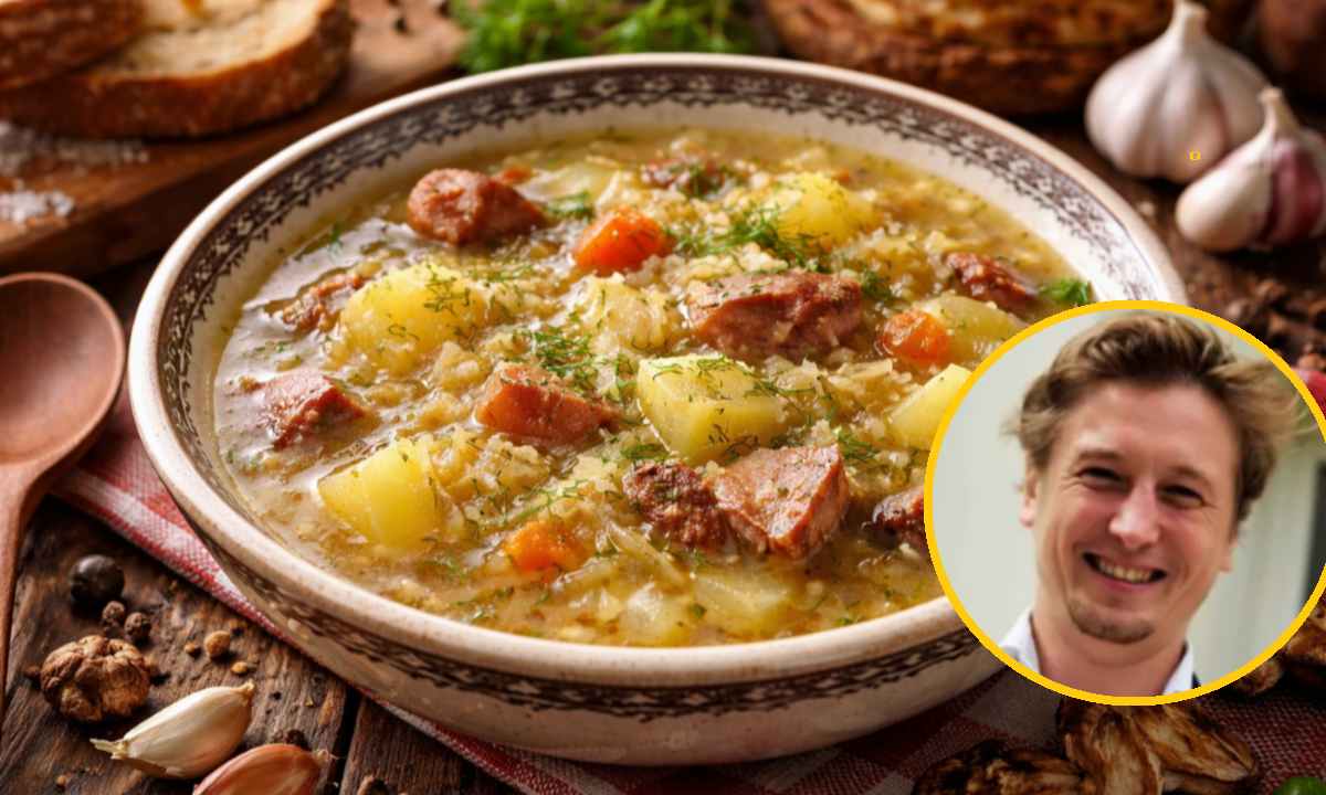 Przepis na Grzegorza Łapanowskiego na kwaśnicę