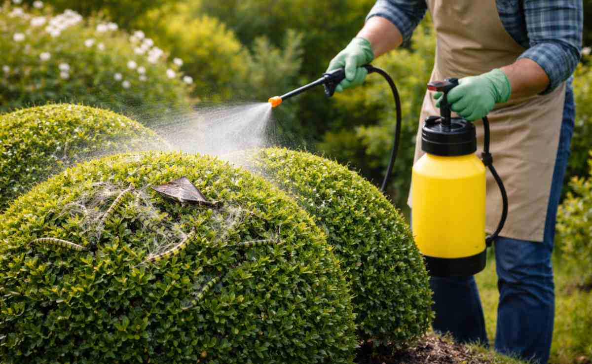 Jak pozbyć się ćmy bukszpanowej
