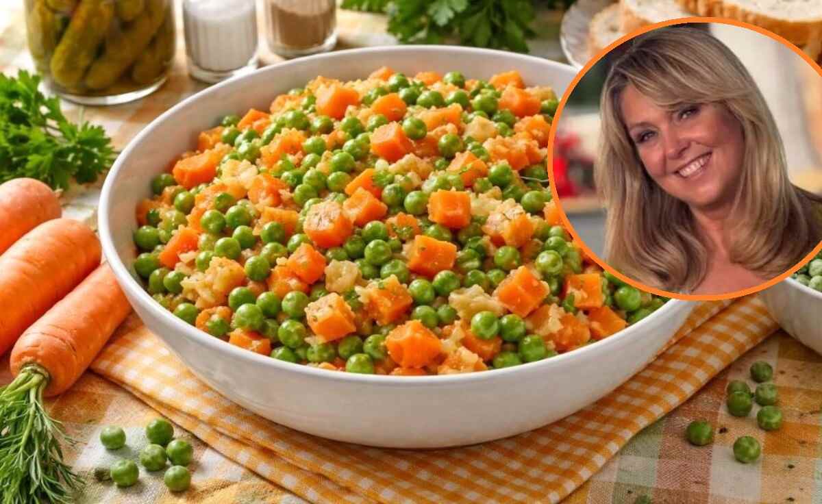 Przepis Ewy Wachowicz na marchewkę z groszkiem