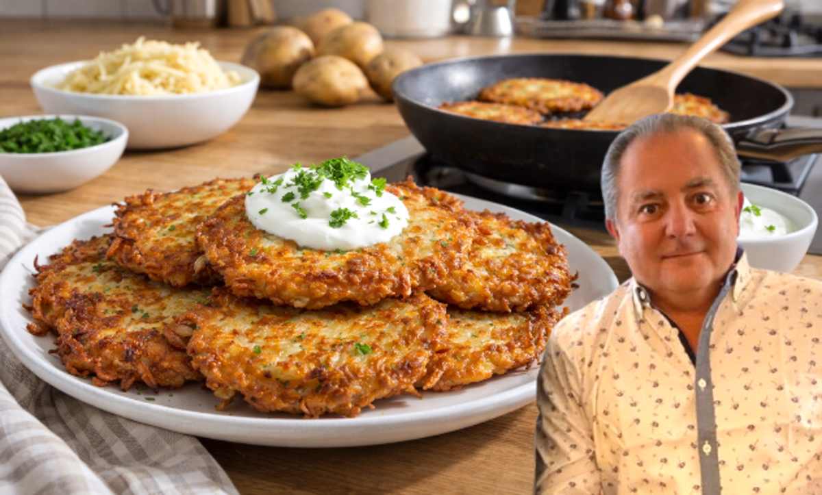 przepis Roberta Makłowicza na placki ziemniaczane