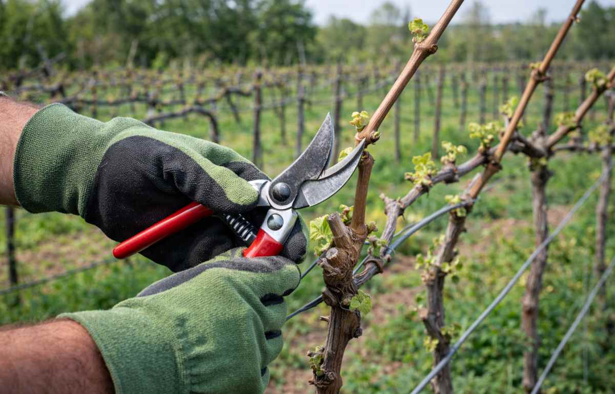 przycinanie winorośli