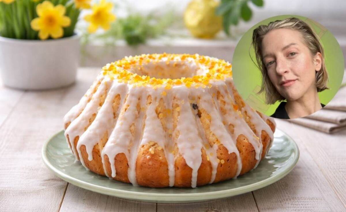 Przepis Lary Gessler na babę drożdżową