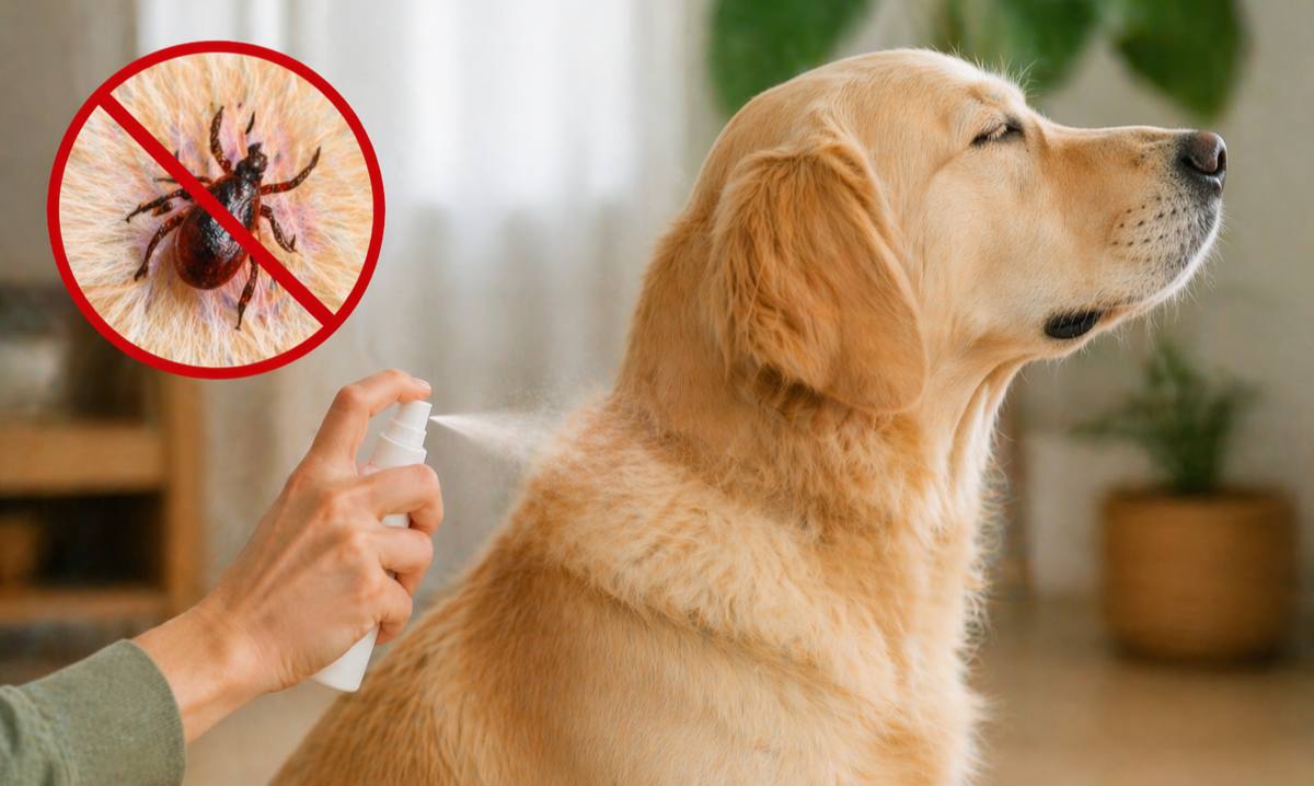 ochrona psa przed kleszczami