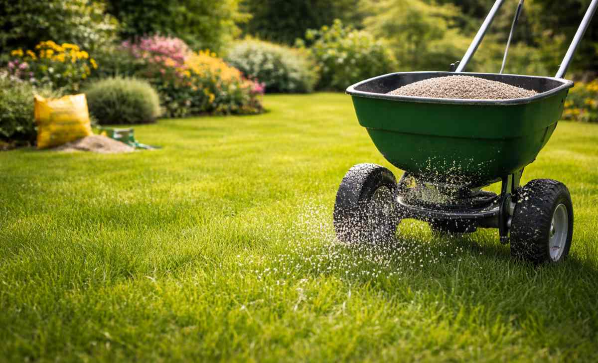 Czym nawozić trawnik, żeby był soczyście zielony