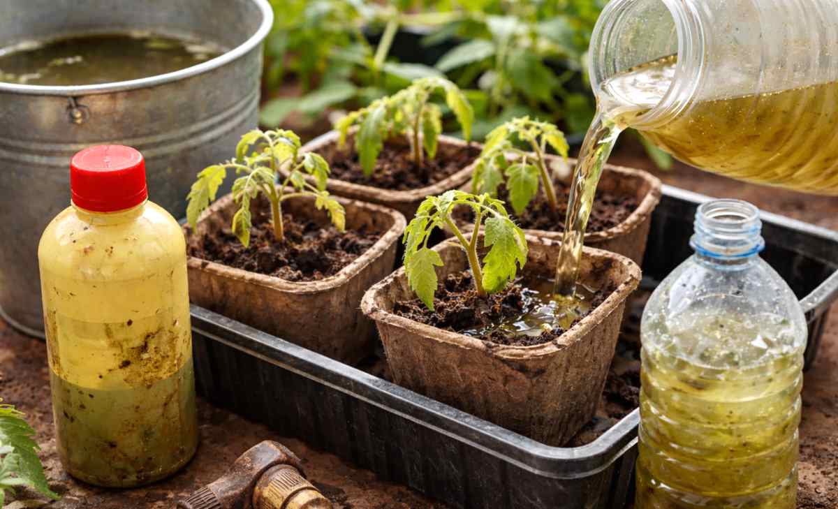 podlewanie pomidorów