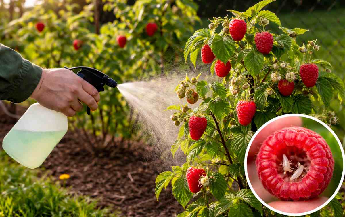 jak ochronić maliny przed szkodnikami