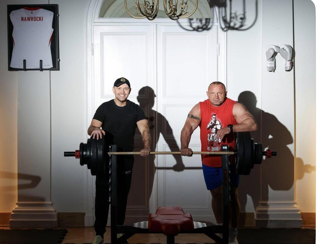 Nawrocki spotkał się z Pudzianem