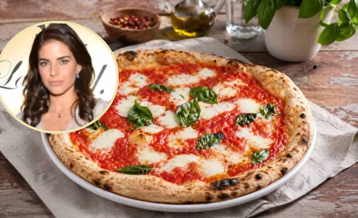 Pizza na migdałowym spodzie