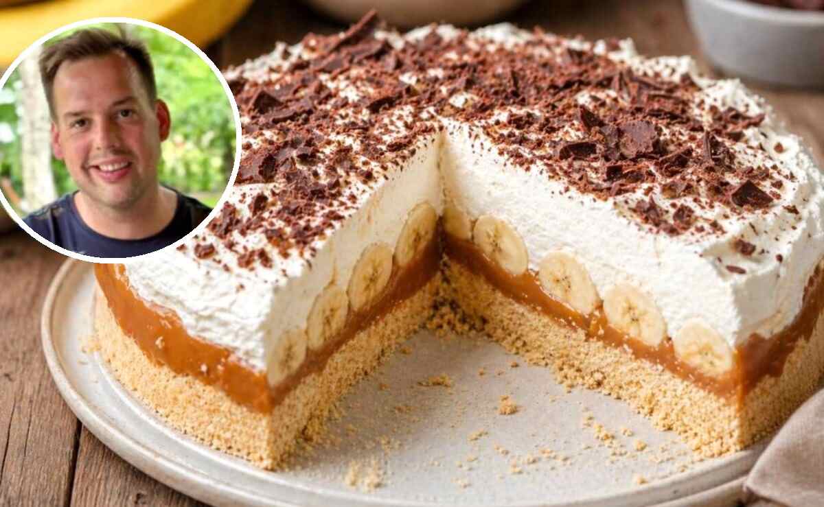 Przepis Jakuba Kuronia na ciasto Banoffee
