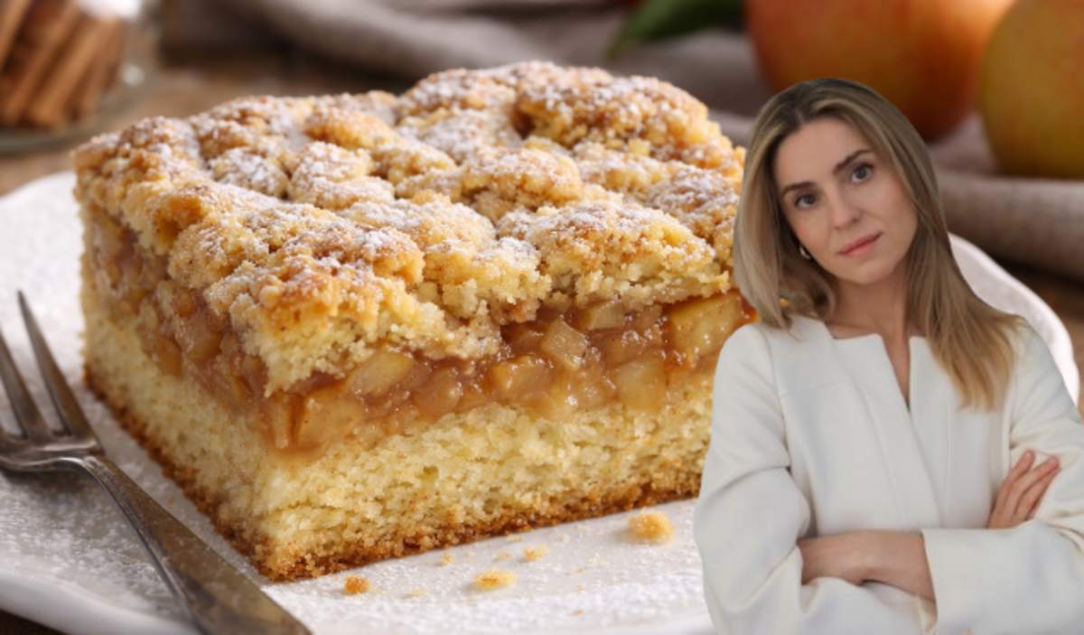 Przepis Kasi Tusk na szarlotkę bezglutenową