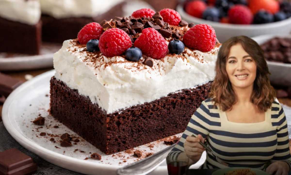 Przepis Nigelli Lawson na ciasto czekoladowa chmurka