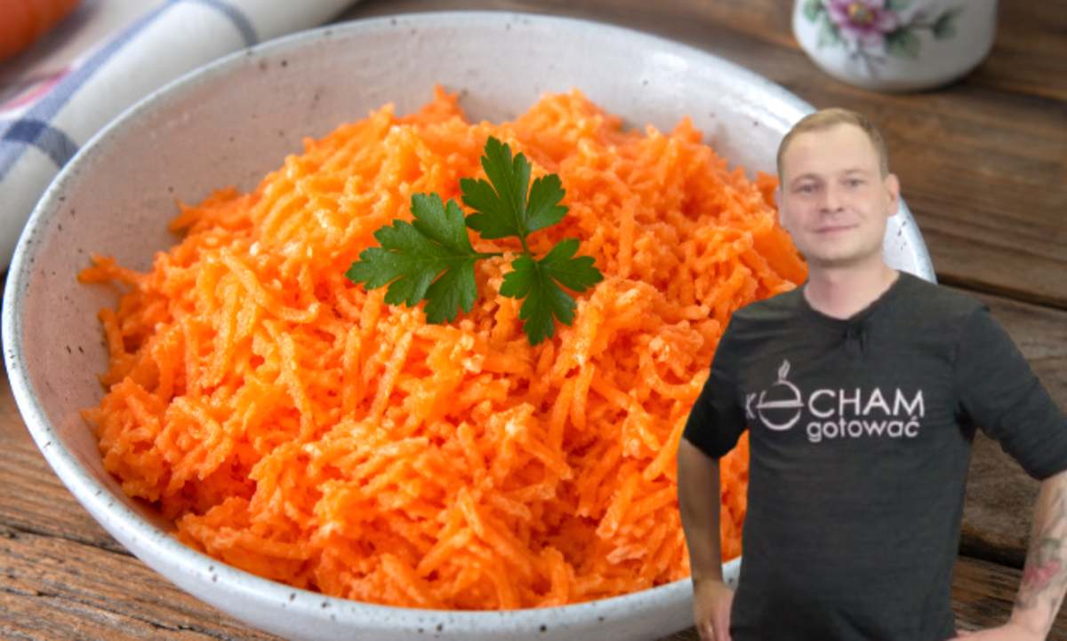 Przepis Piotra Ogińskiego na surówkę z marchewki