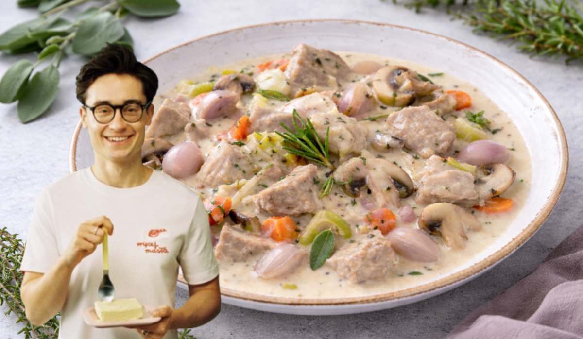 Przepis Rozkosznego na potrawkę cielęcą