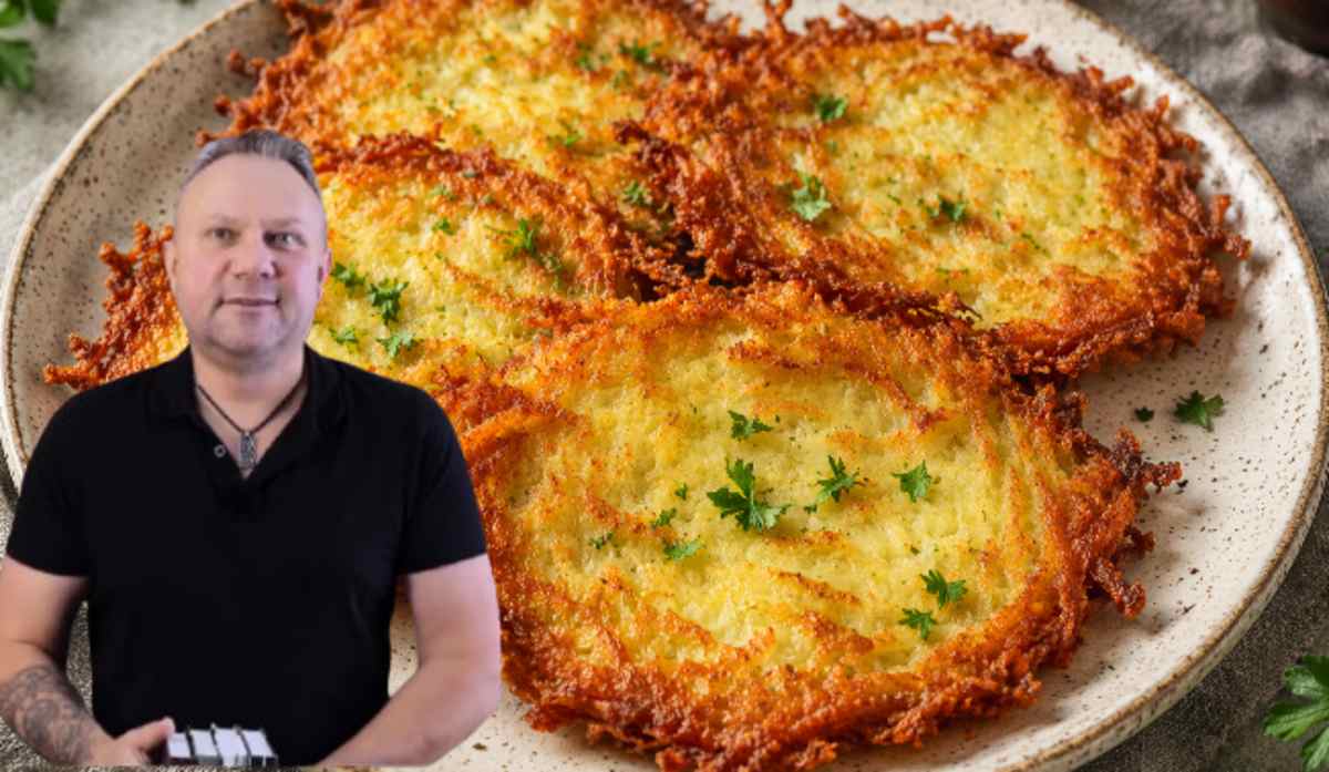 Przepis Tomasza Strzelczyka na placki ziemniaczane