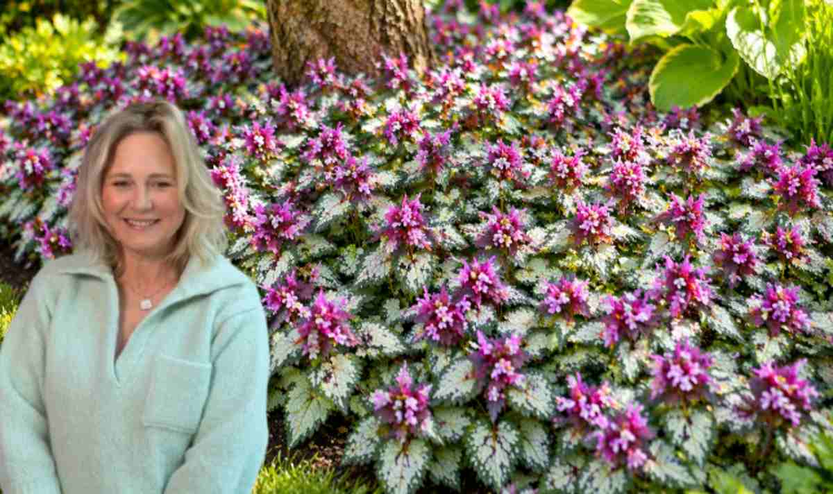 Maja Popielarska wysiewa je zamiast trawy