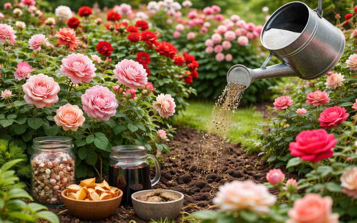 wiosenne nawożenie róż