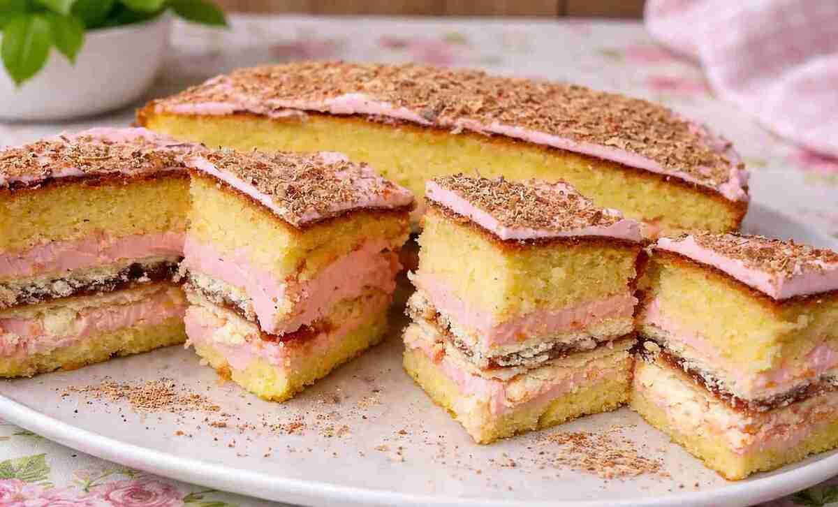 przepis Heni Foks na ciasto Paryżanka