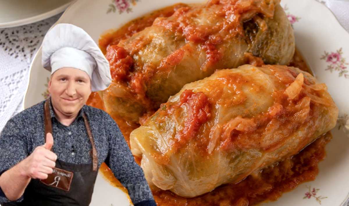 Gołąbki z mięsem i ryżem wg Remigiusza Rączki