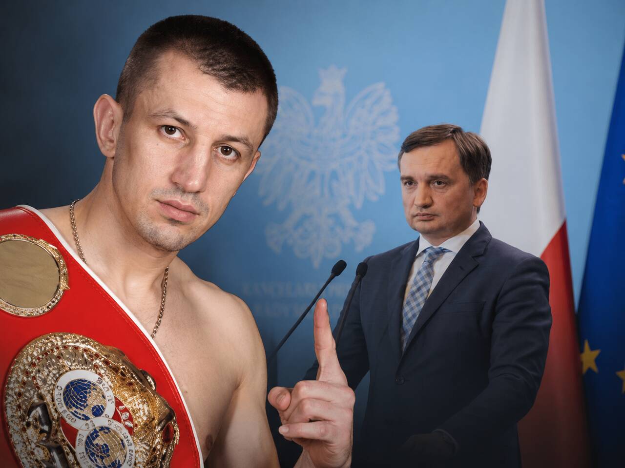 Adamek zaprosił Ziobrę do swojego domu