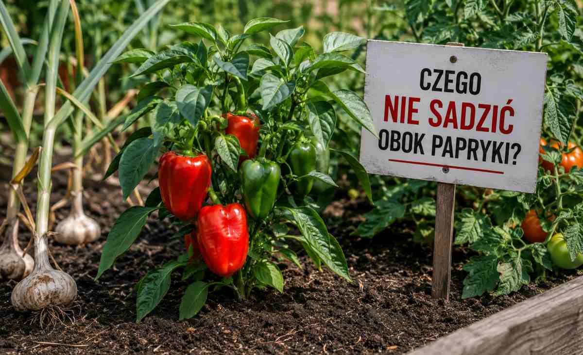 czego nie sadzić obok papryki