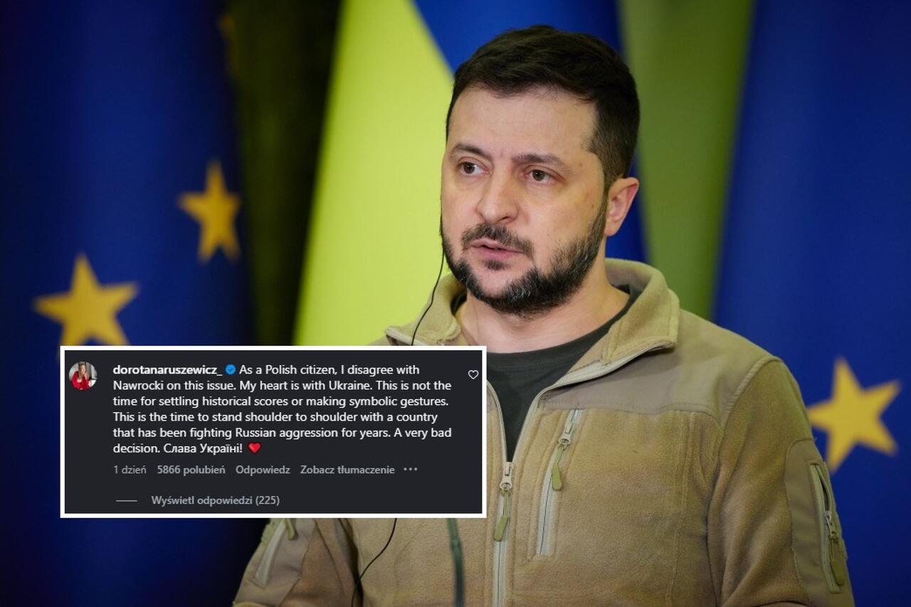 Aktorka skrytykowała decyzję Nawrockiego