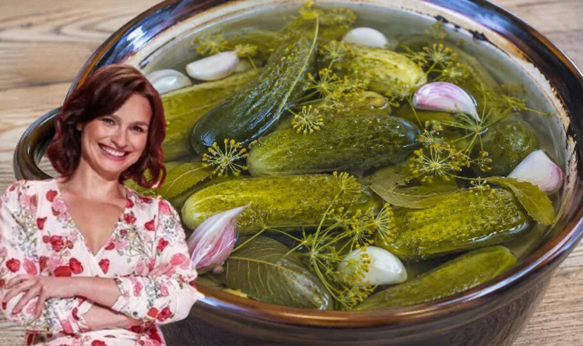 Przepis Anny Starmach na ogórki małosolne