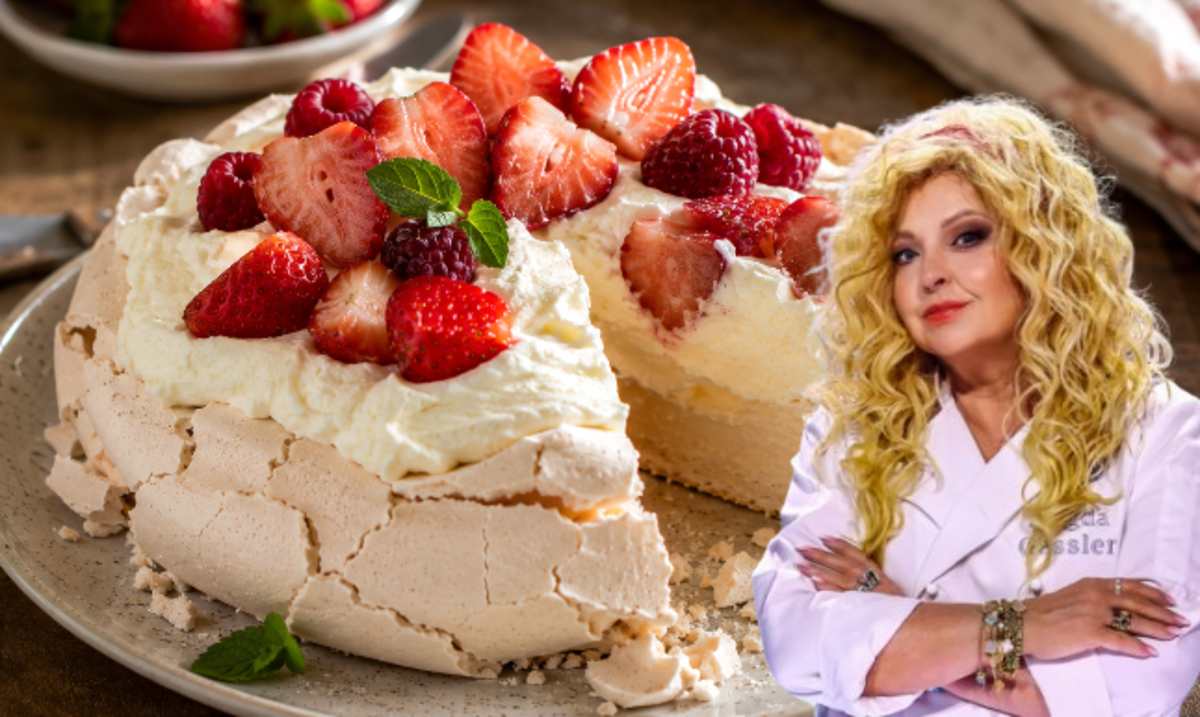 Przepis Magdy Gessler na tort bezowy Pavolova