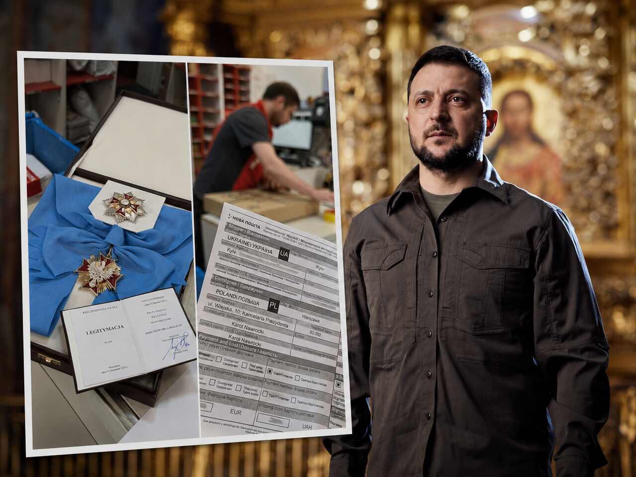 Zniewaga. Odesłanie orderu kurierem