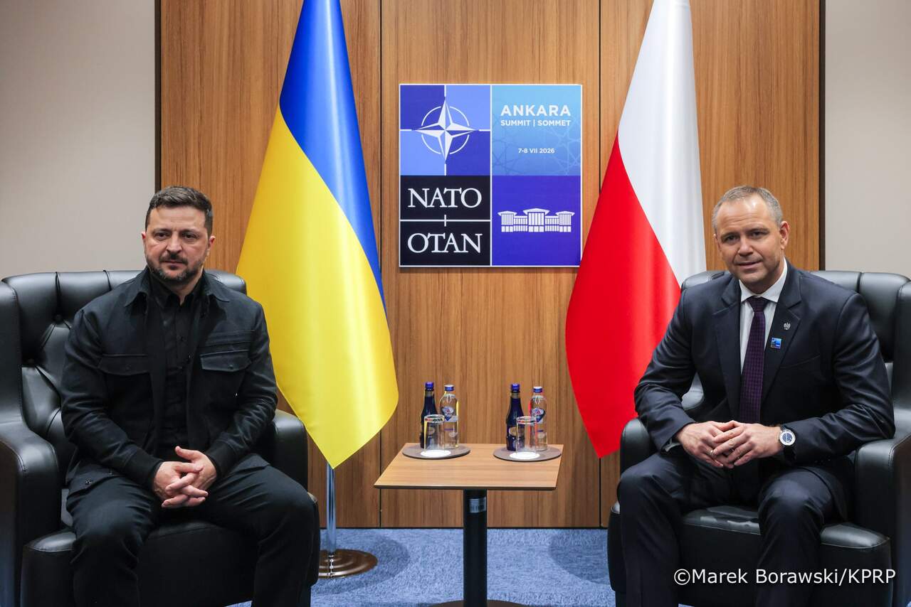 Spotkanie Zełeńskiego z Nawrockim