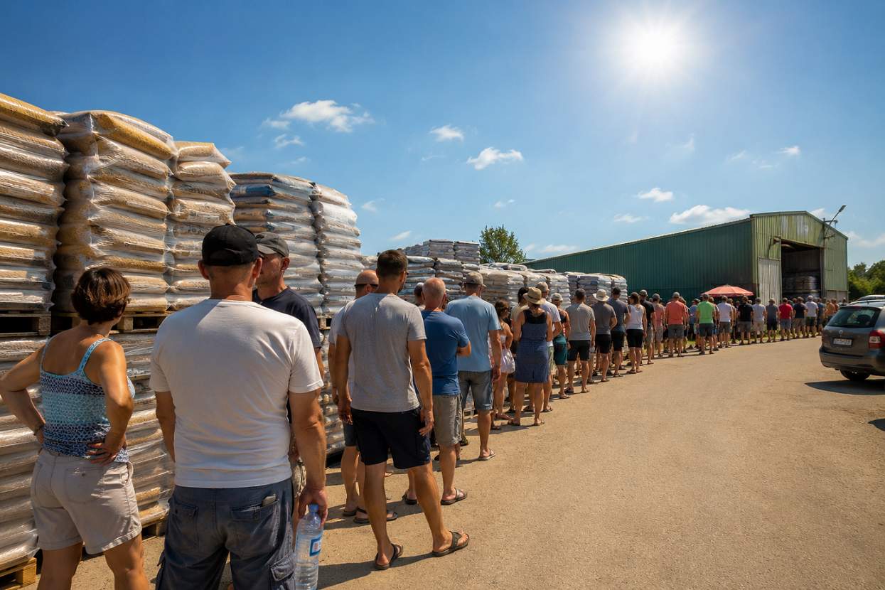 Ceny pelletu rosną latem jak szalone. Eksperci ostrzegają: zwlekanie może słono kosztować