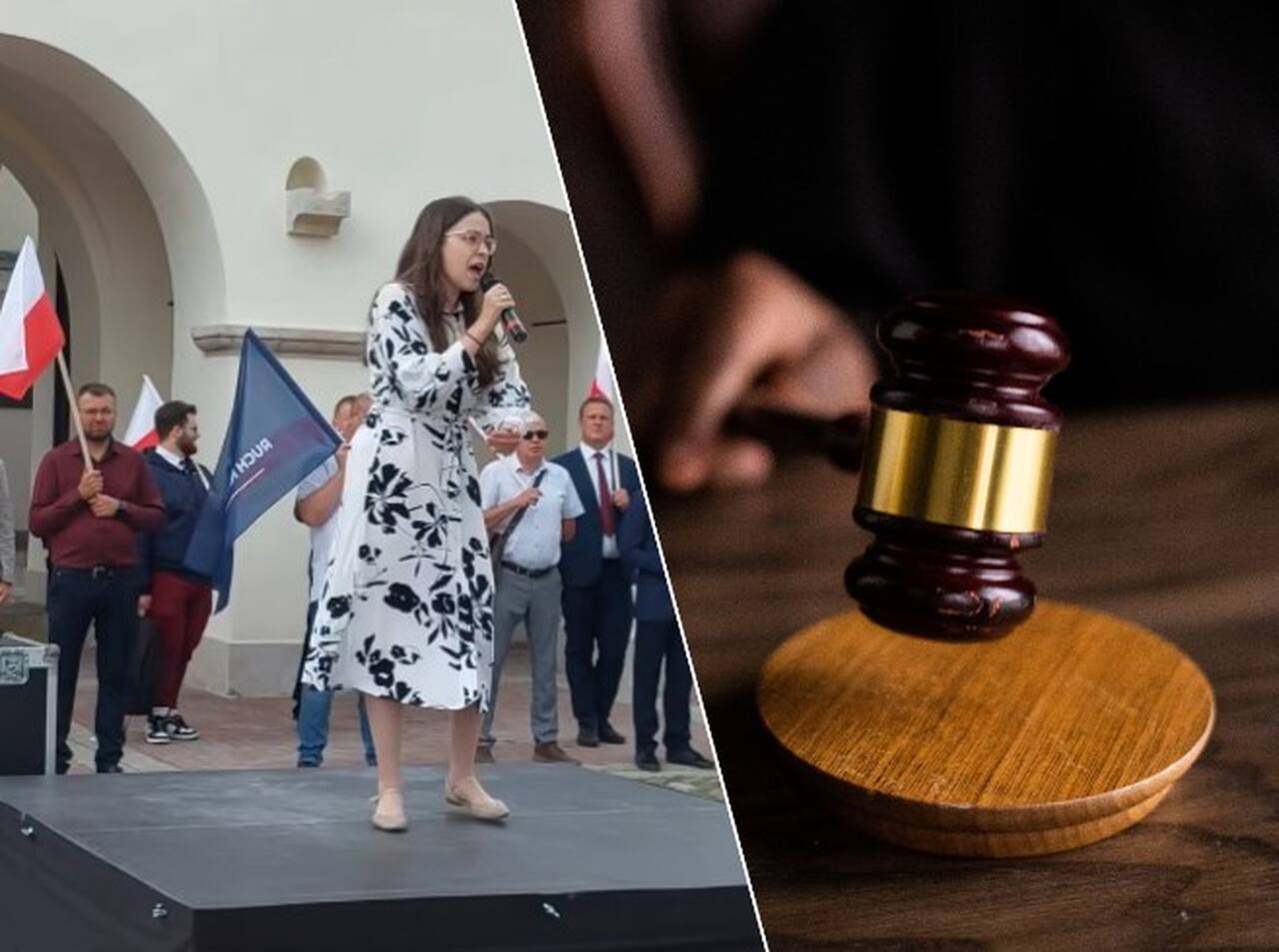 Działaczka MW skazana