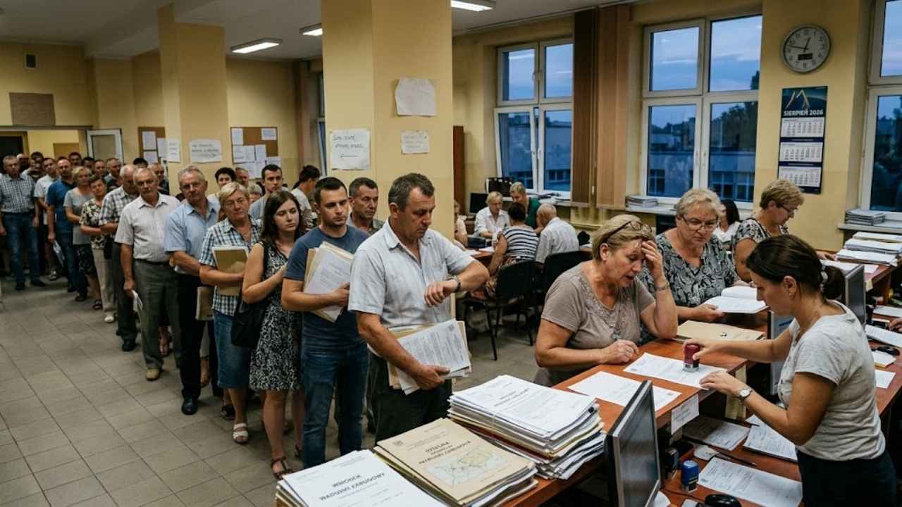 Od września tysiące Polaków stracą cały majątek. Już teraz długie kolejki w urzędach