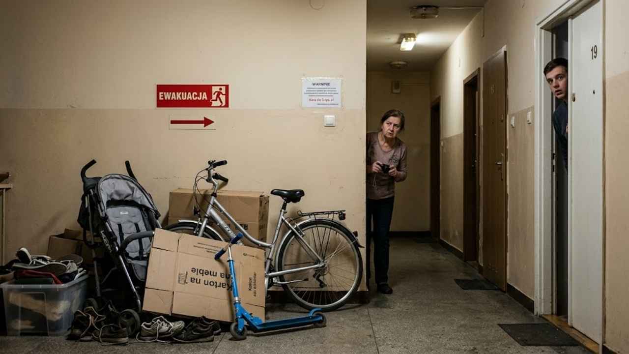 Sąsiad może Cię zgłosić za te rzeczy na klatce schodowej. Kary są bardzo wysokie