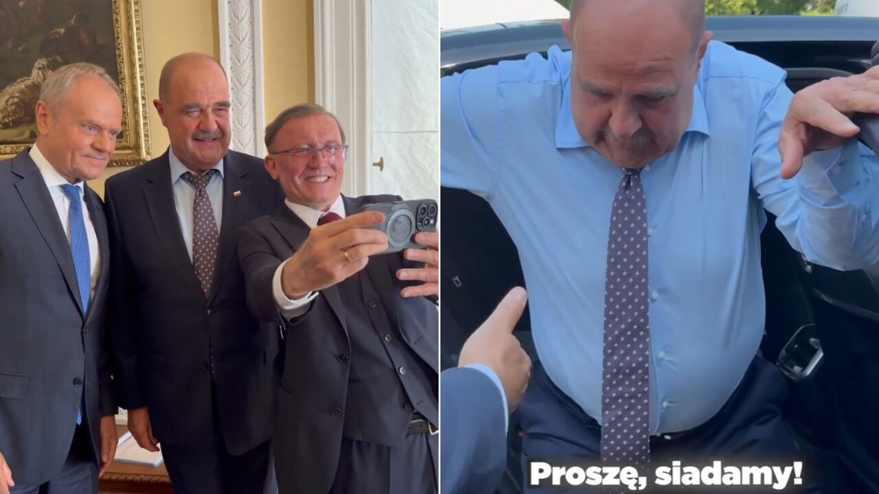 Premier odwiedził plan serialu Ranczo