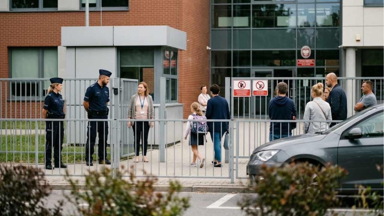Większa kontrola i zakaz wstępu do szkół. Stopnie alarmowe w Polsce przedłużone