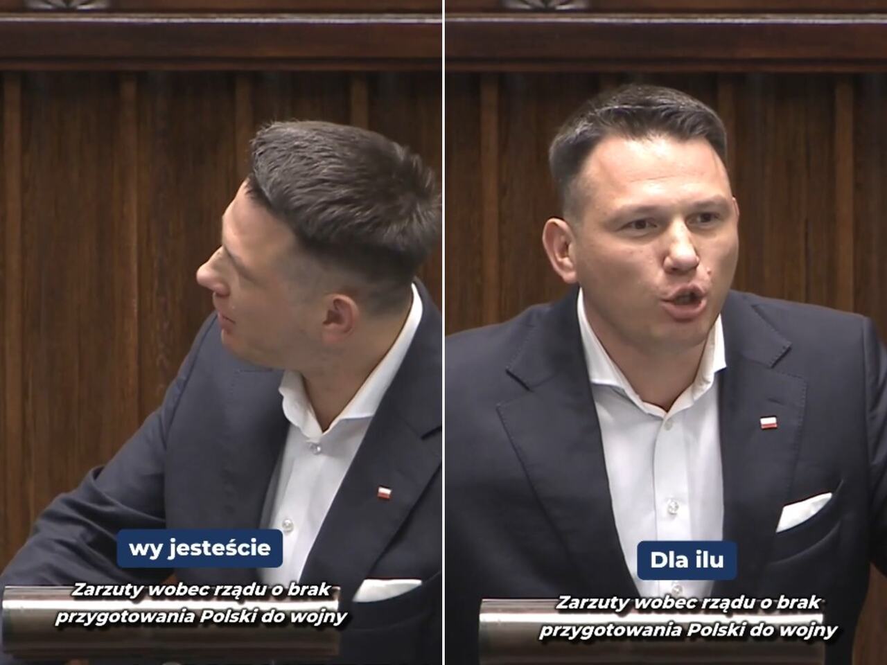 Mentzen o przygotowaniach do wojny