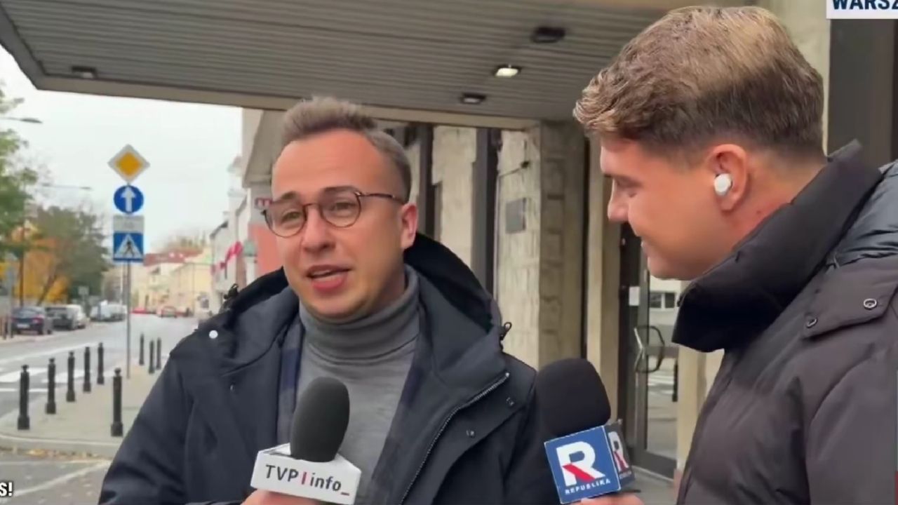 Kuriozalne starcie reporterów Republiki i TVP. Nagranie hitem w sieci [WIDEO]