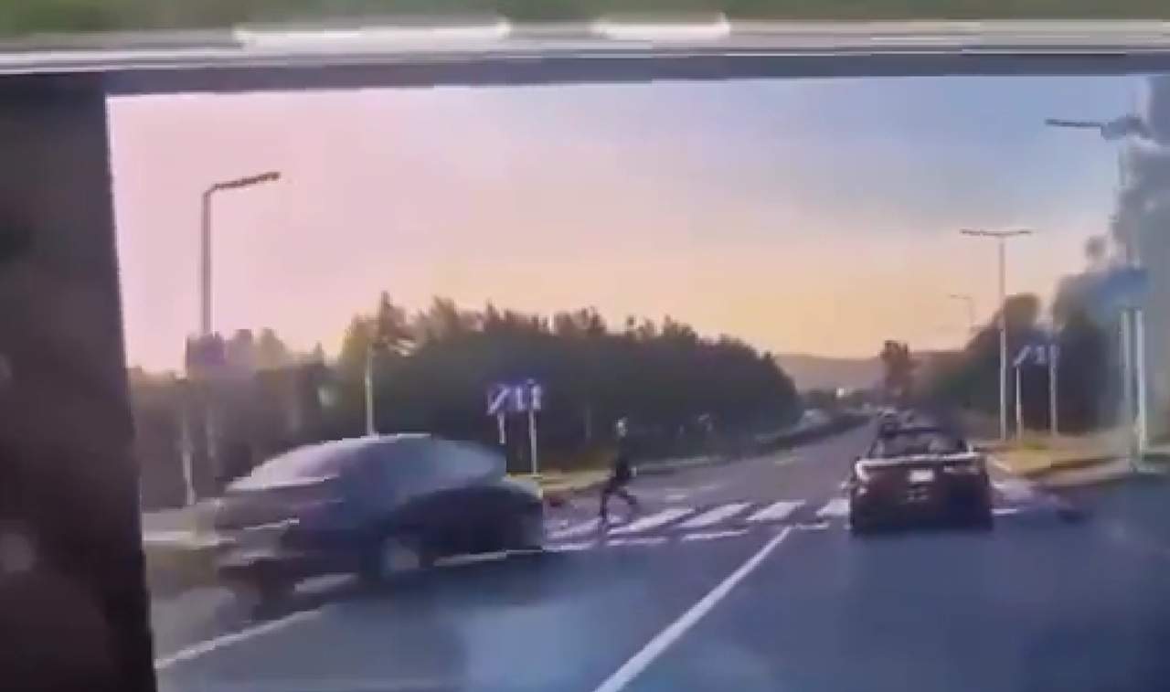 Pieszy nie miał żadnych szans. Przerażające nagranie z Nowego Sącza trafiło do sieci [WIDEO]