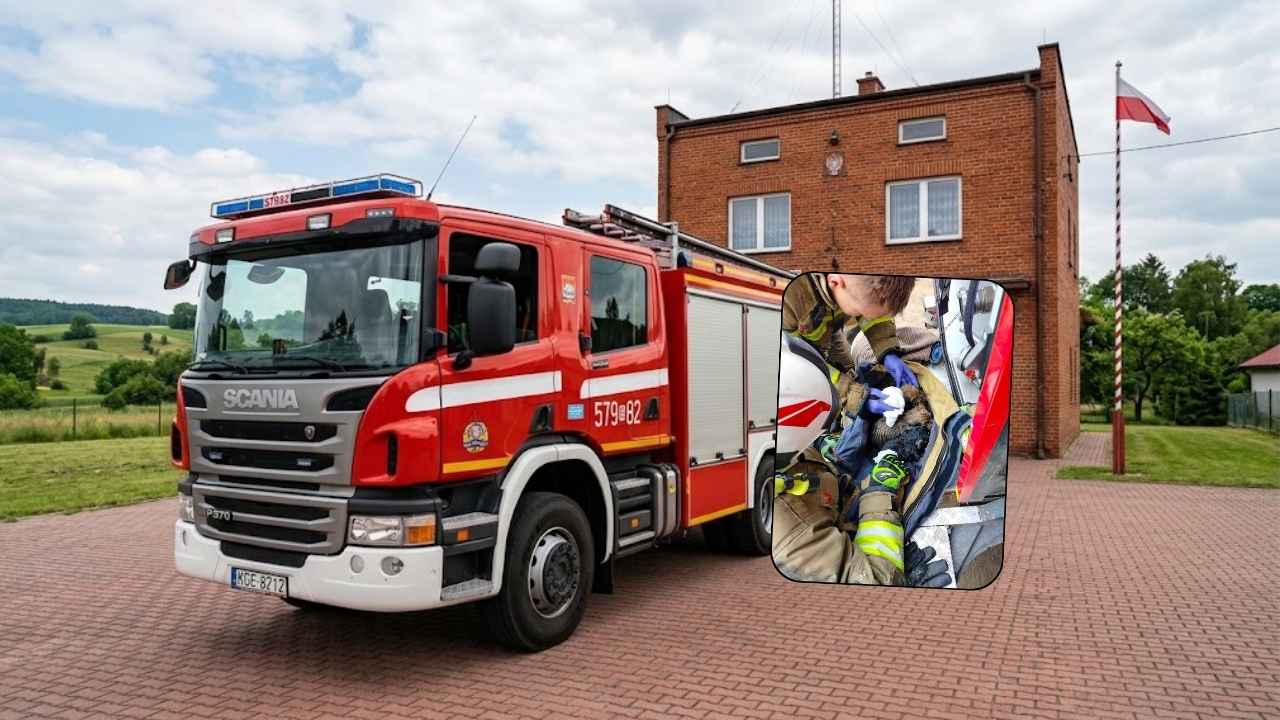 Strażacy znaleźli je pod łóżkiem podczas pożaru. O tragedii decydowały sekundy